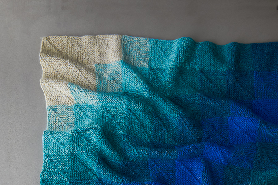 Mitered Corner Blanket In New Colors | Purl Soho