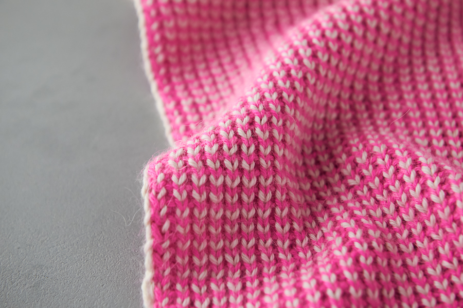 Colorblock Jute Stitch Blanket | Purl Soho