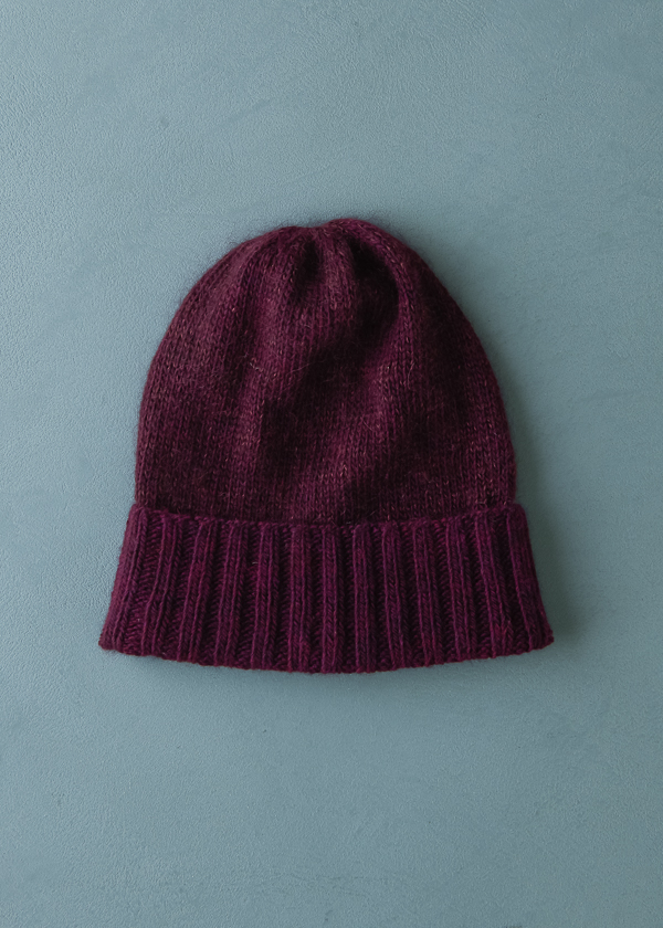 Simple Pleasures Hat In Line Weight + Tussock | Purl Soho