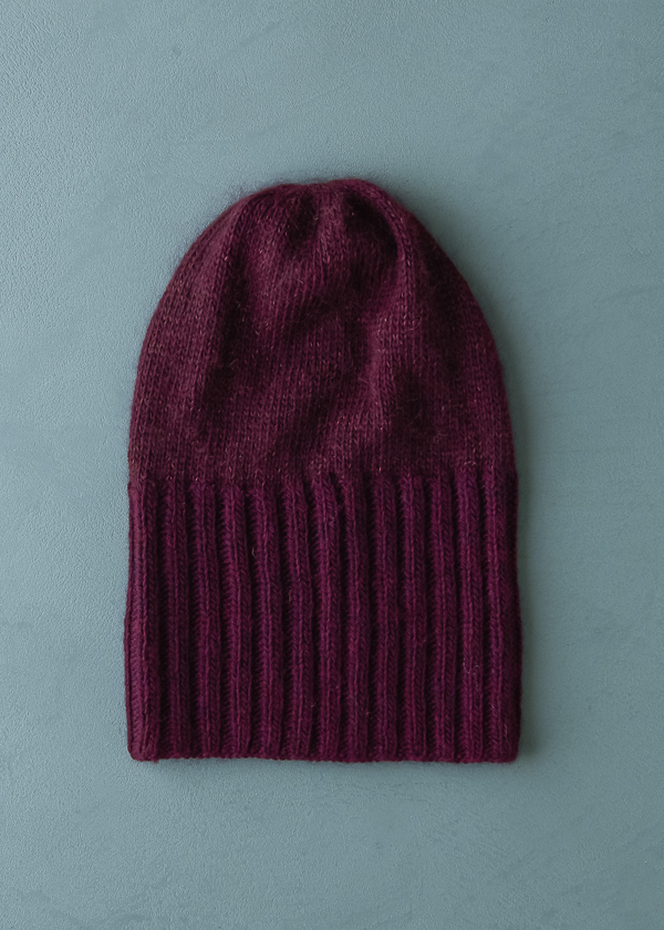 Simple Pleasures Hat In Line Weight + Tussock | Purl Soho