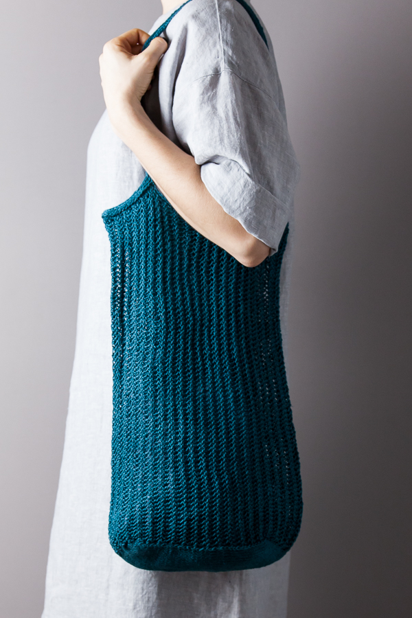 Knit Linen Market Bag | Purl Soho