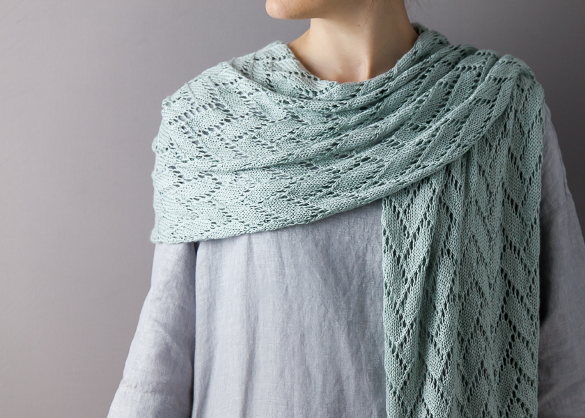 Wedding Shawl In Burnish | Purl Soho