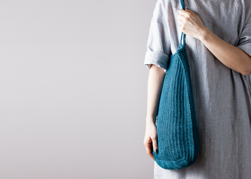 Knit Linen Market Bag | Purl Soho