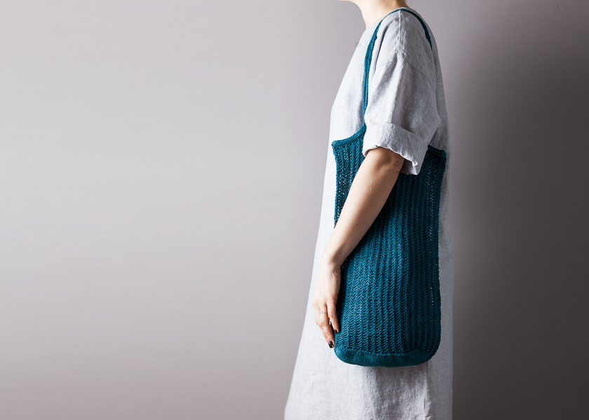 Knit Linen Market Bag | Purl Soho