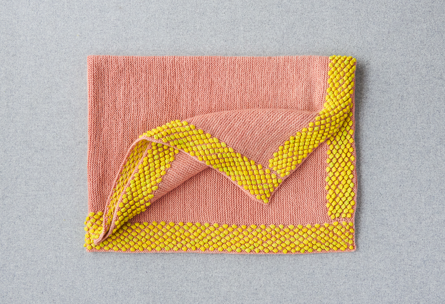 Bobble Border Blanket | Purl Soho