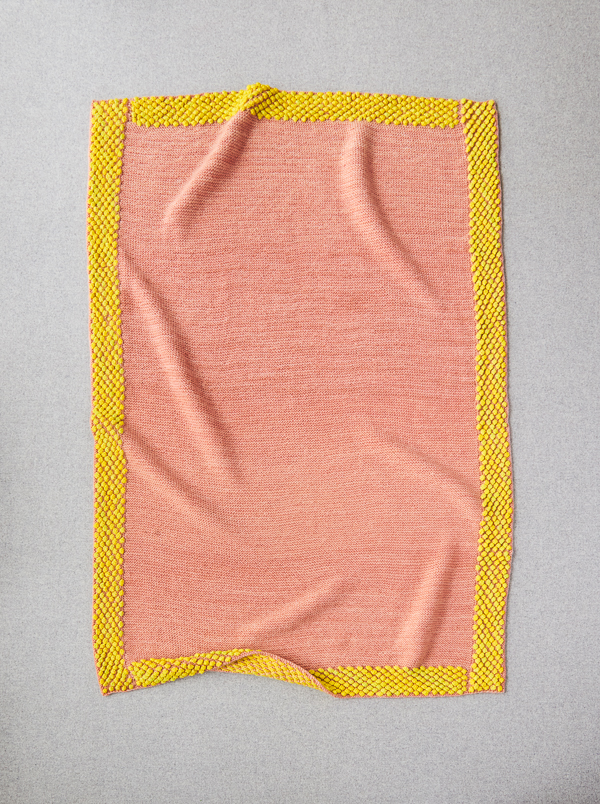 Bobble Border Blanket | Purl Soho