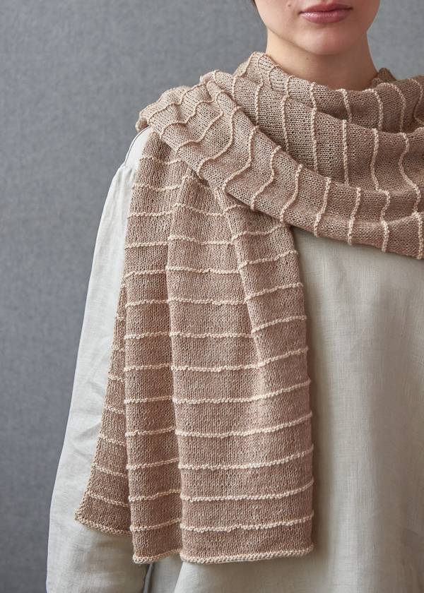 Raised Ridge Wrap | Purl Soho