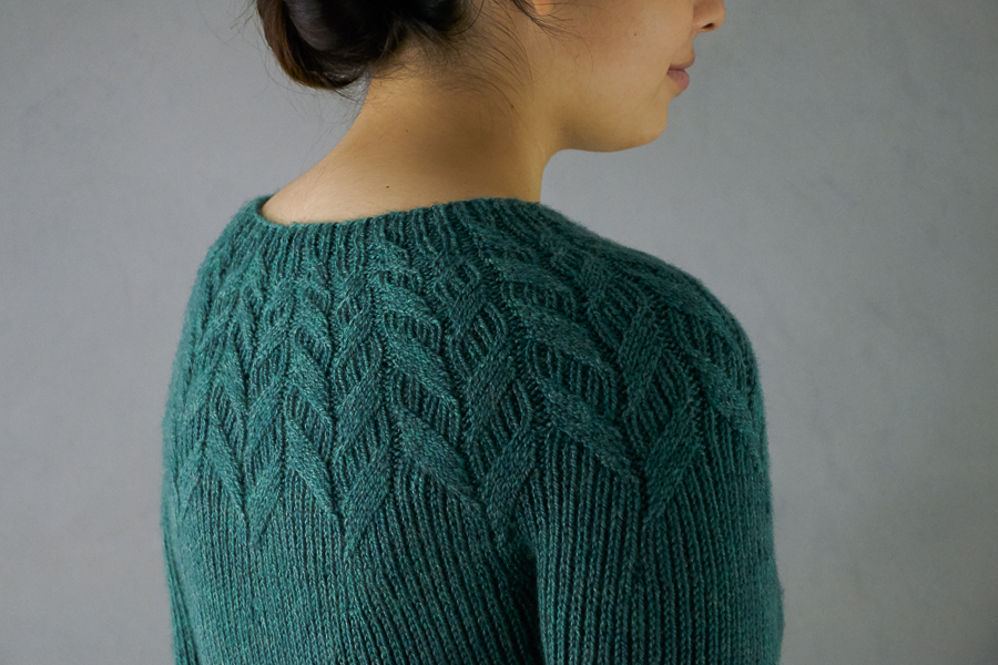 Ainur Berkimbayeva For Purl Soho: Laurel Leaf Pullover | Purl Soho