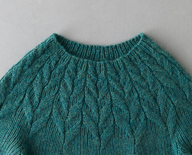 Ainur Berkimbayeva For Purl Soho: Laurel Leaf Pullover | Purl Soho