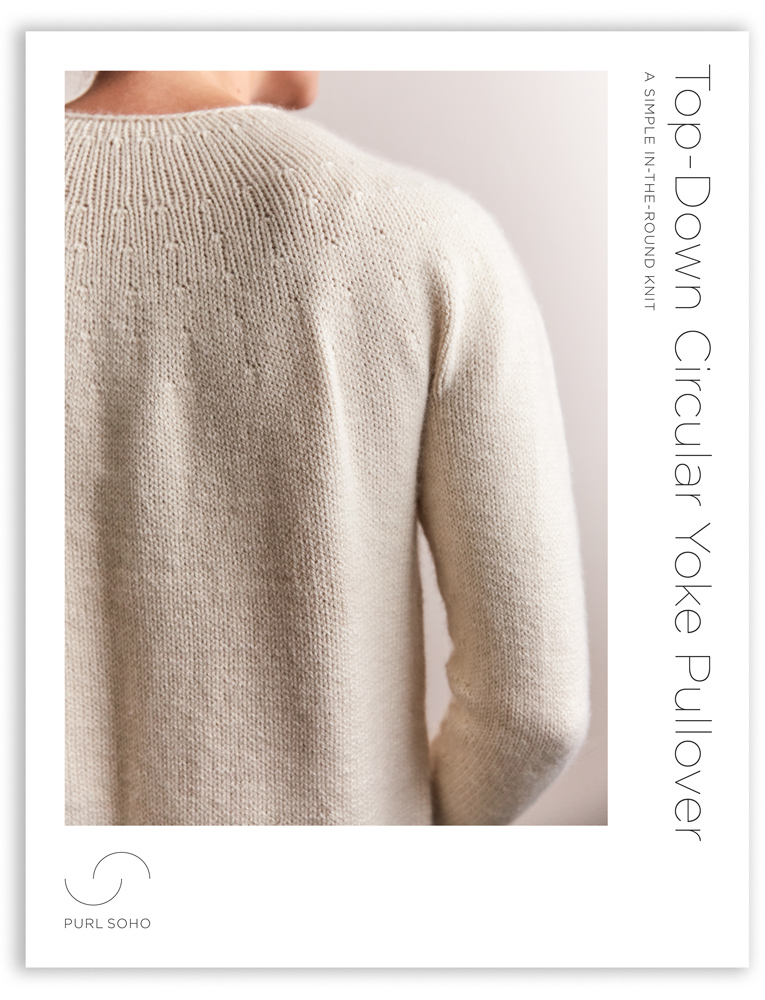 Top-Down Circular Yoke Pullover | Purl Soho