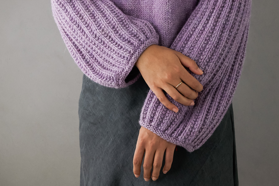 Norah Gaughan For Purl Soho: Wherefore Art Thou Pullover | Purl Soho
