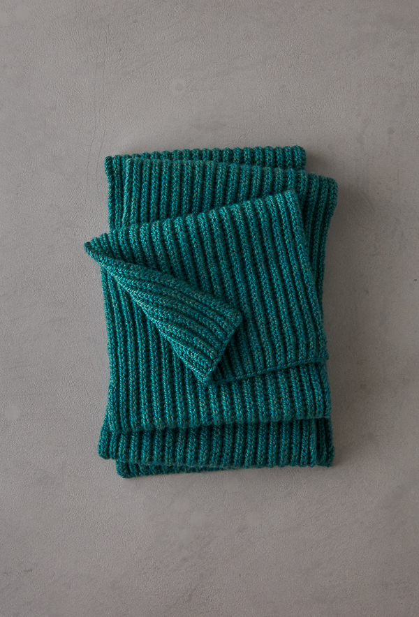 Brioche Scarf In Worsted Twist | Purl Soho