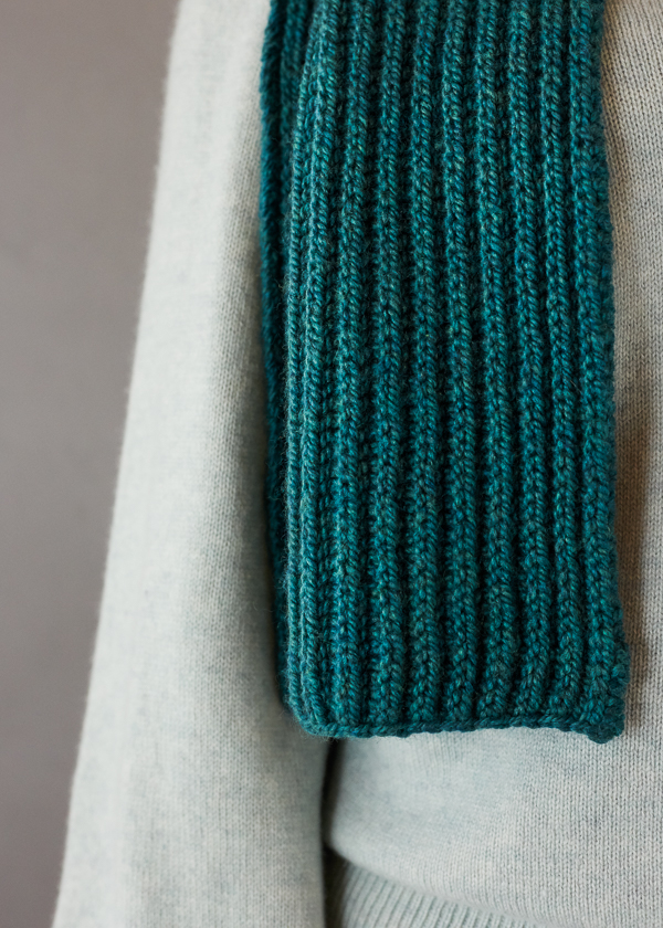 Brioche Scarf In Worsted Twist | Purl Soho