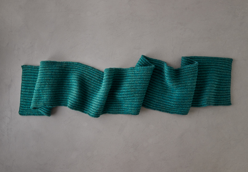 Brioche Scarf In Worsted Twist | Purl Soho