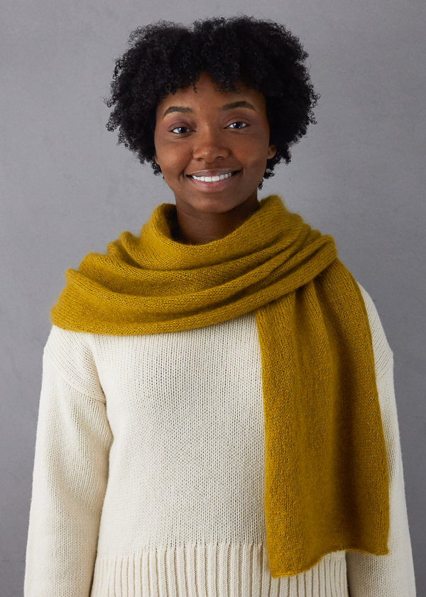 Elementary Wrap In Brume | Purl Soho