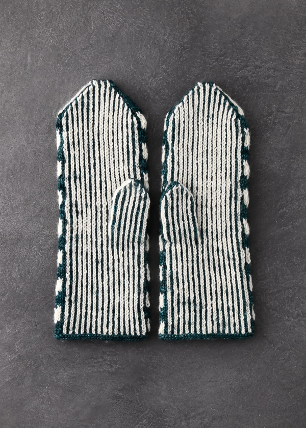 Ainur Berkimbay For Purl Soho: Herringbone Mittens | Purl Soho
