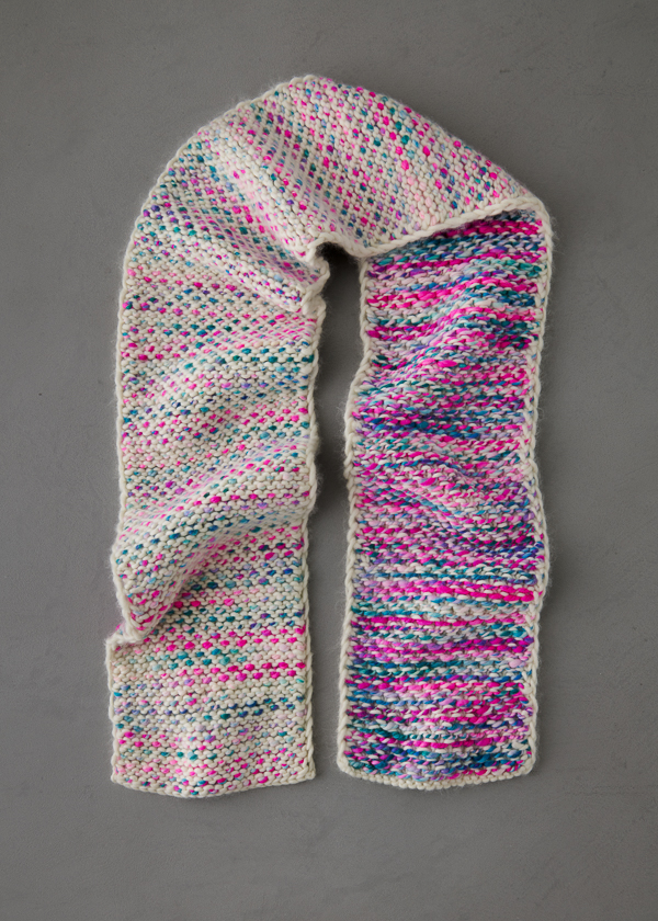 Brindle Scarf In Lovebird + Super Soft Merino | Purl Soho