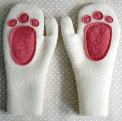 Bunny Hat and Paw Mittens | Purl Soho