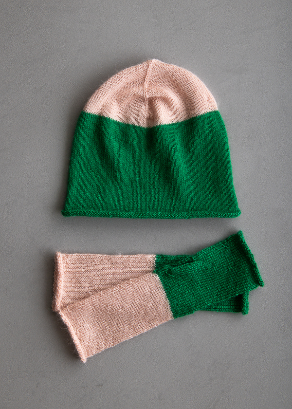Pigment Hat + Hand Warmers | Purl Soho