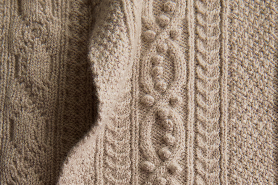 Bas-Relief Wrap | Purl Soho