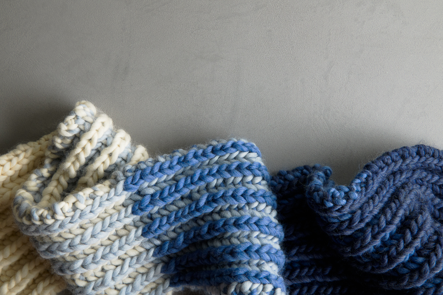 Brioche Gradient Scarf | Purl Soho