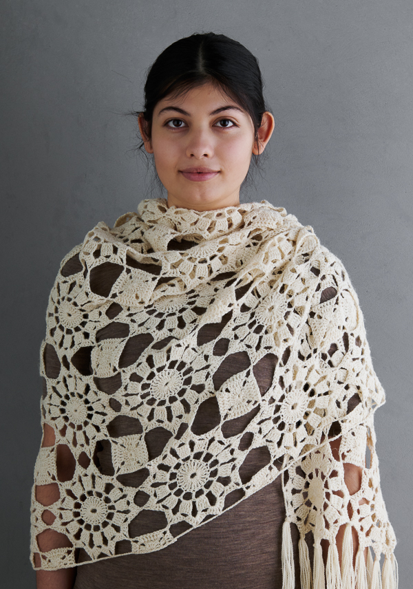 Isa Catepillán For Purl Soho: Cielito Lindo Wrap | Purl Soho