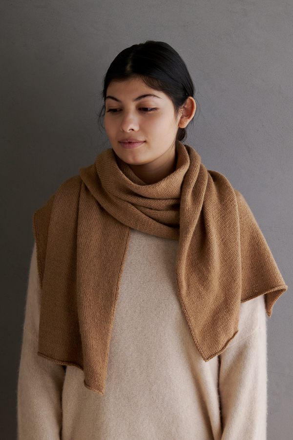 Elementary Wrap In Simply Camel | Purl Soho