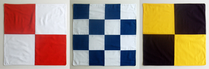 Nautical Flag Napkins | Purl Soho