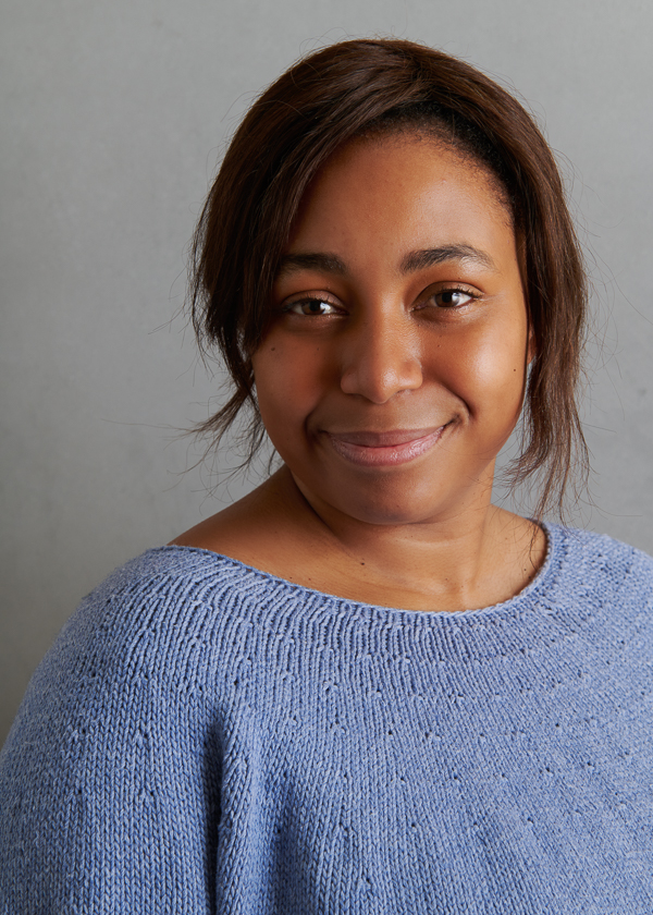 Top-Down Circular Yoke Pullover In Morning | Purl Soho