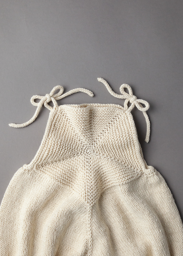 Ainur Berkimbay For Purl Soho: Pinwheel Baby Romper | Purl Soho