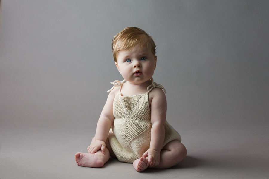 Ainur Berkimbay For Purl Soho: Pinwheel Baby Romper | Purl Soho