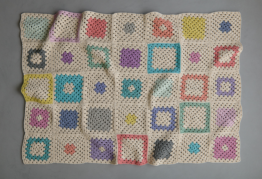 Fair + Square Blanket, Crochet Version | Purl Soho