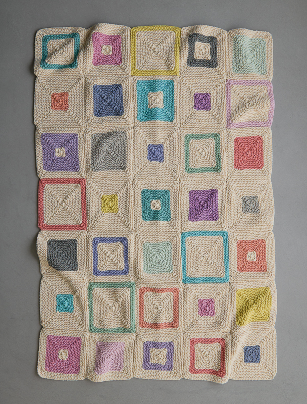 Fair + Square Blanket, Knit Version | Purl Soho