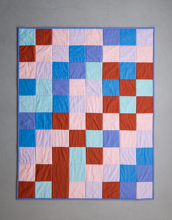 Learn To Sew A Patchwork Quilt In Spectrum Cotton | Purl Soho