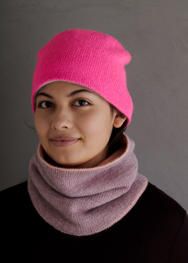 Reversible Hat + Cowl In New Colors | Purl Soho