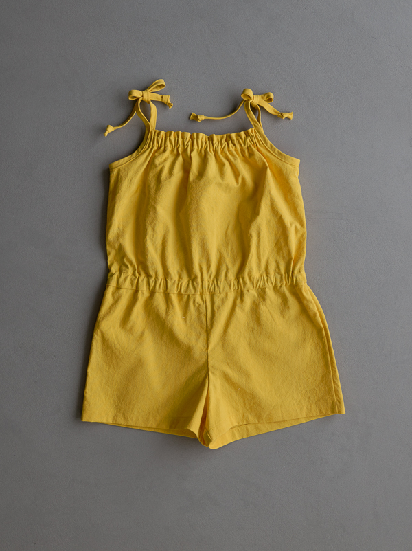Summer Romper For Kids In Spectrum Cotton | Purl Soho