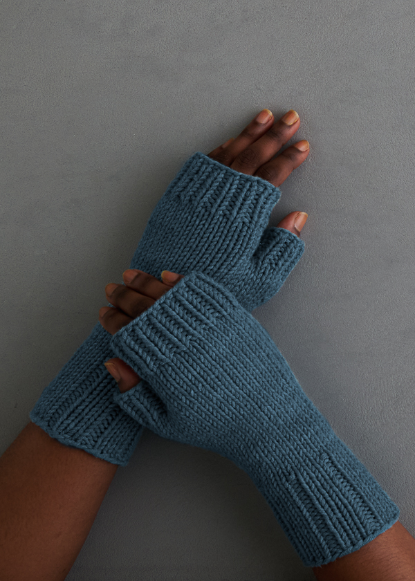 Wide Rib Hat + Hand Warmers | Purl Soho