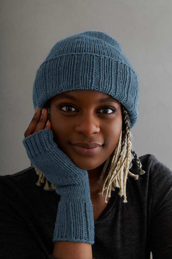 Wide Rib Hat + Hand Warmers | Purl Soho