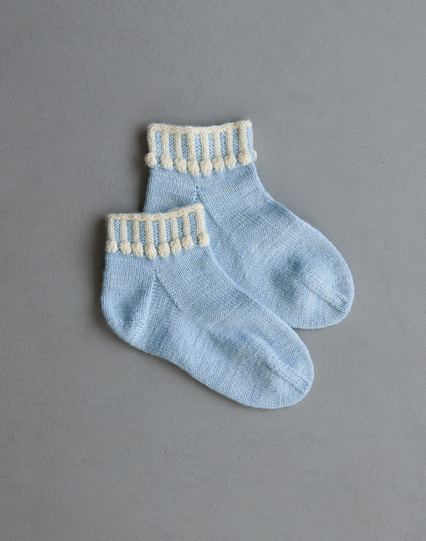 Ainur Berkimbayeva For Purl Soho: Hop, Skip + A Jump Socks | Purl Soho