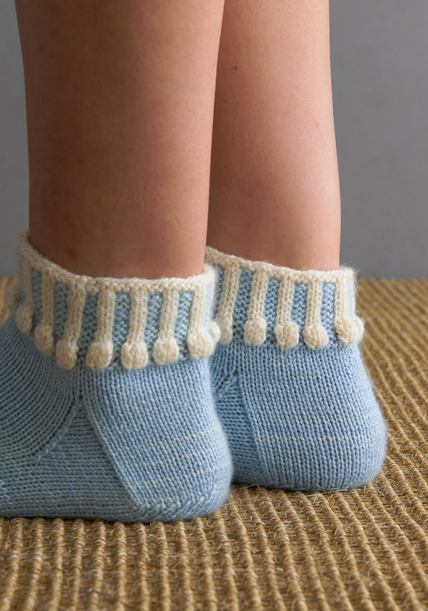 Ainur Berkimbayeva For Purl Soho: Hop, Skip + A Jump Socks | Purl Soho