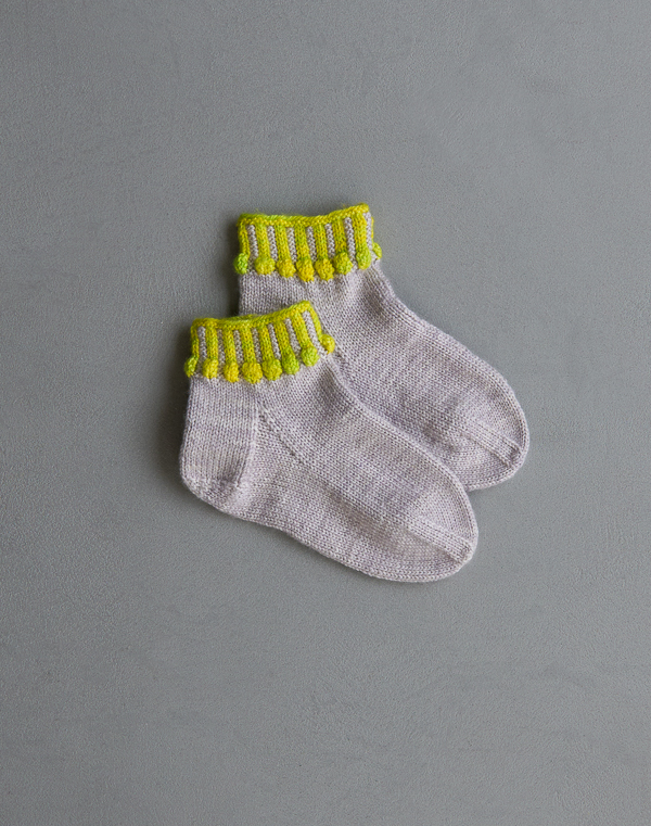 Ainur Berkimbayeva For Purl Soho: Hop, Skip + A Jump Socks | Purl Soho