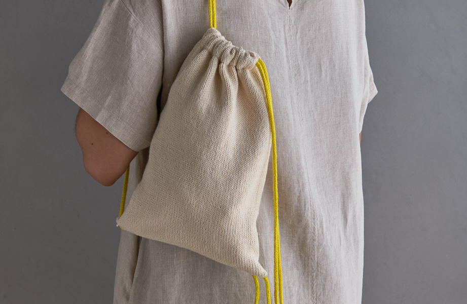 Knit Drawstring Bag + Backpack | Purl Soho