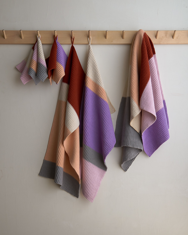 Stripes + Blocks Towel Set | Purl Soho