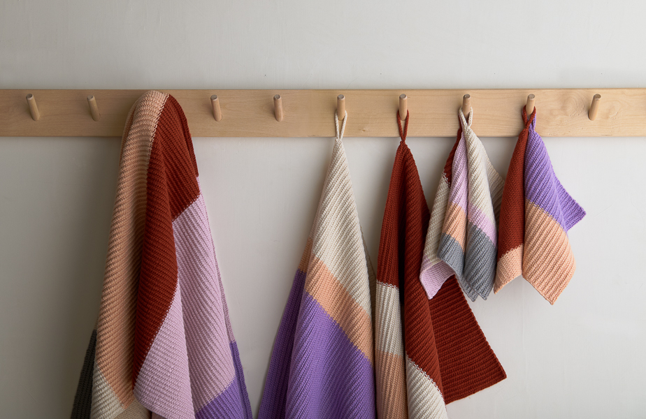 Stripes + Blocks Towel Set | Purl Soho