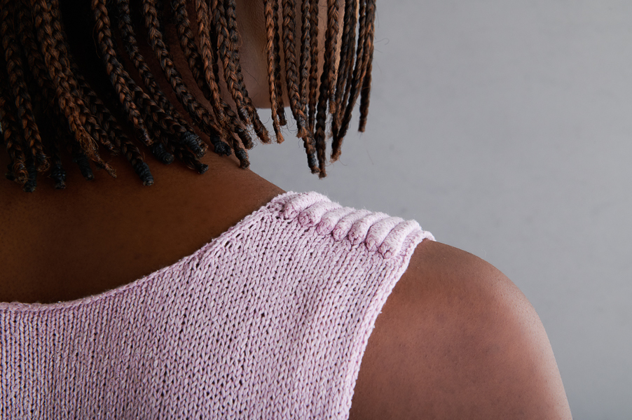Ainur Berkimbayeva For Purl Soho: Tiny Tucks Top | Purl Soho