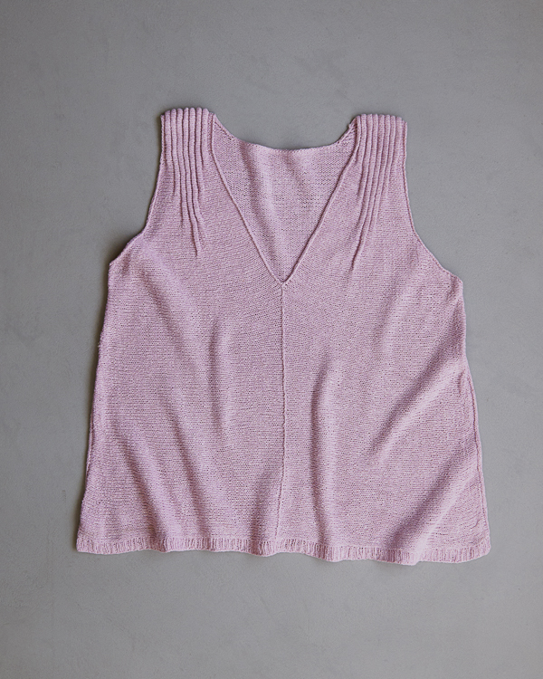 Ainur Berkimbayeva For Purl Soho: Tiny Tucks Top | Purl Soho