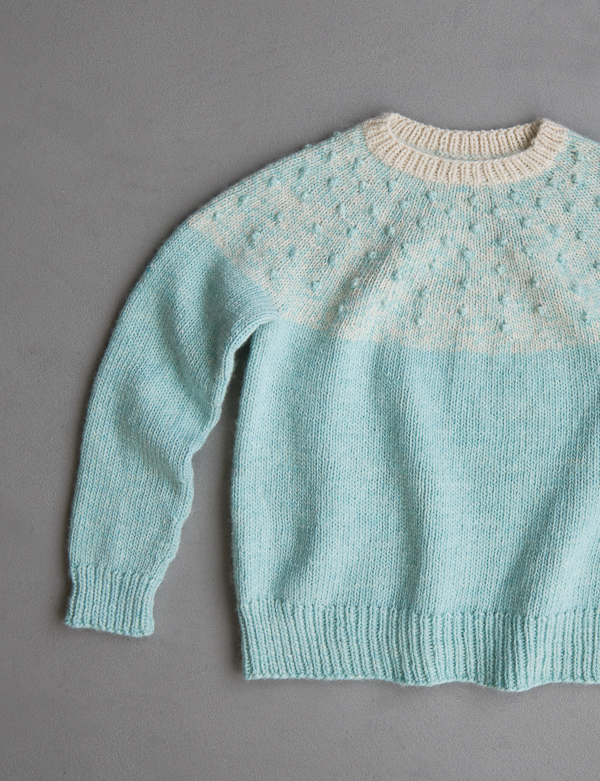Bobble Yoke Sweater In New Colors | Purl Soho