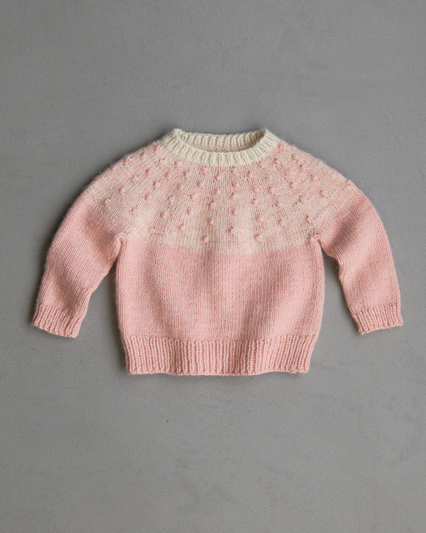 Bobble Yoke Sweater In New Colors | Purl Soho