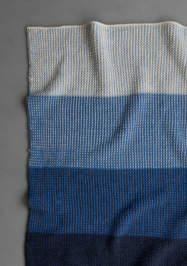 Sand Drift Blanket In Santolina | Purl Soho