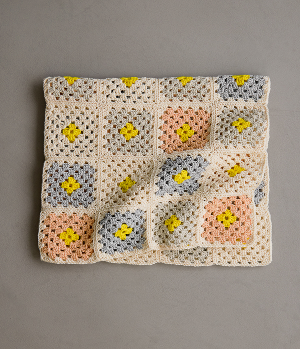 Granny Square Blanket In Cotton Pure | Purl Soho